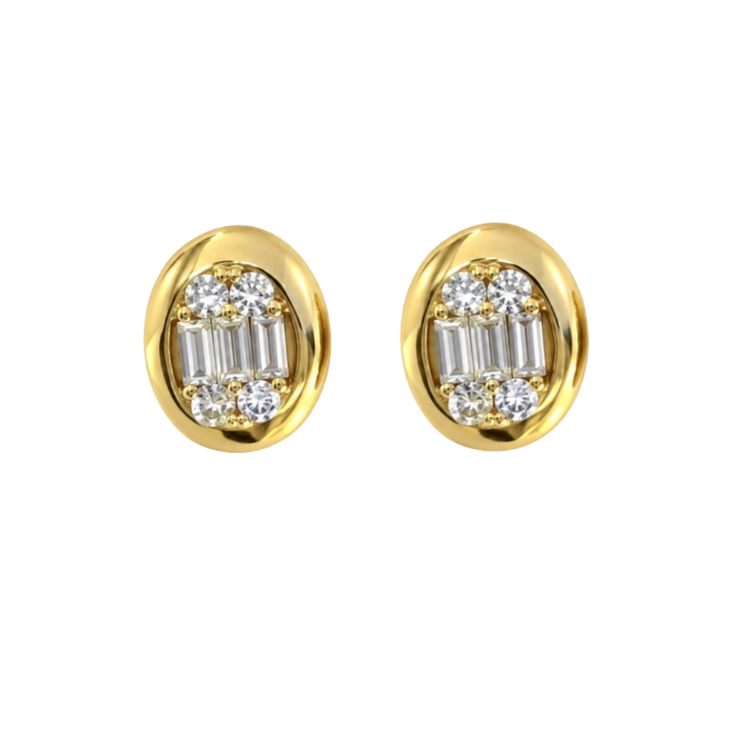 Aretes Diamantes