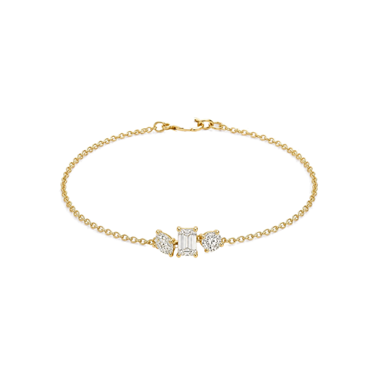 Three Stone Bracelet