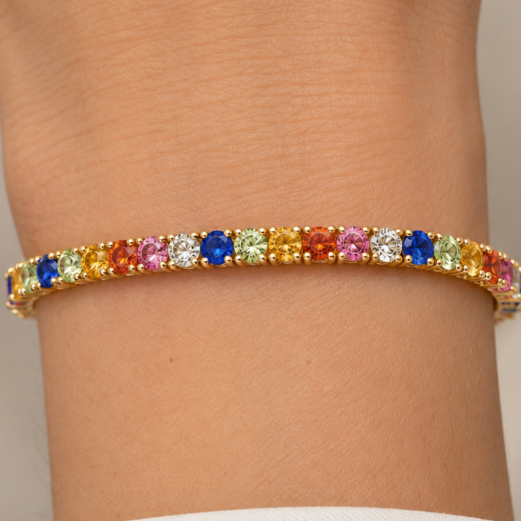 Pulsera Zafiro Multicolor