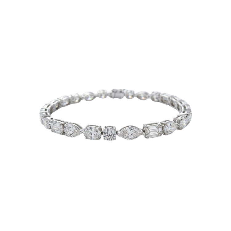 Tennis Bracelet Multishape