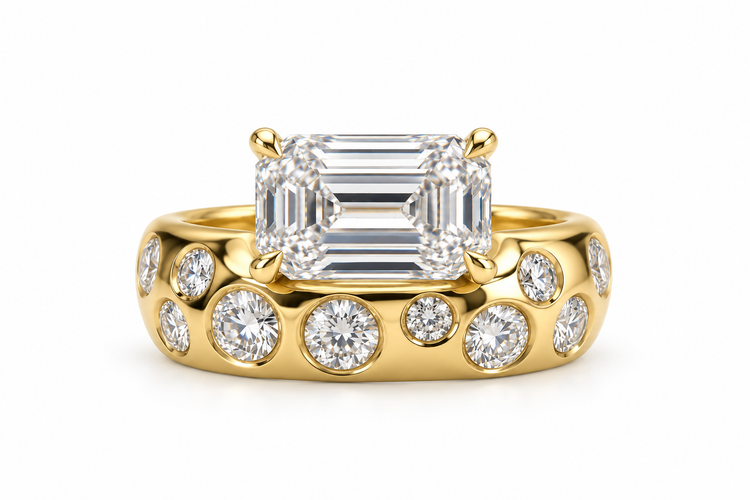 Anillo Diamante Emerald