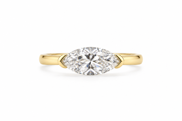 Anillo Diamante Marquise