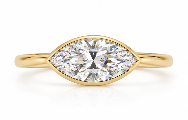 Anillo Diamante Marquise
