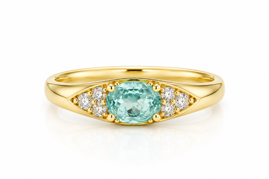 Anillo Turmalina Paraíba