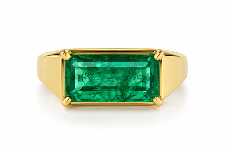 Anillo de esmeralda