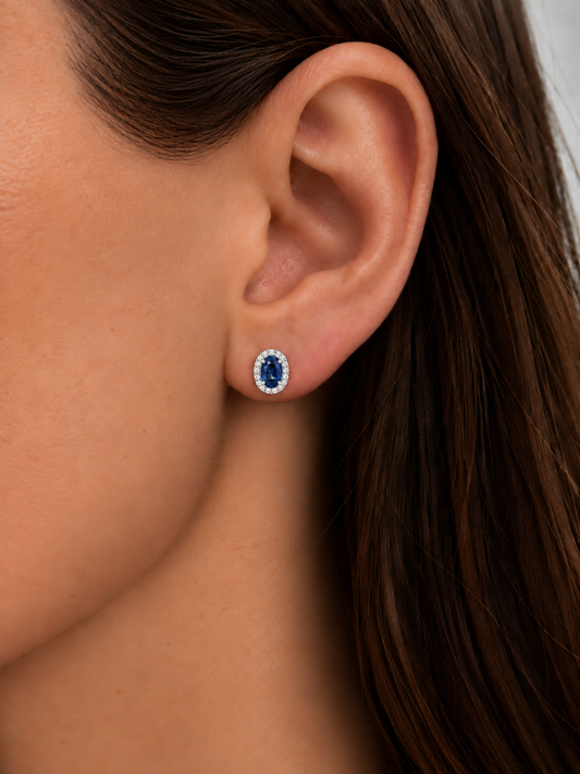 Aretes Zafiro