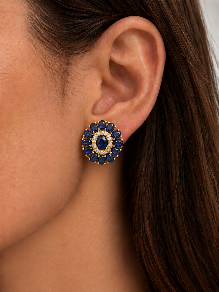 Aretes Zafiro