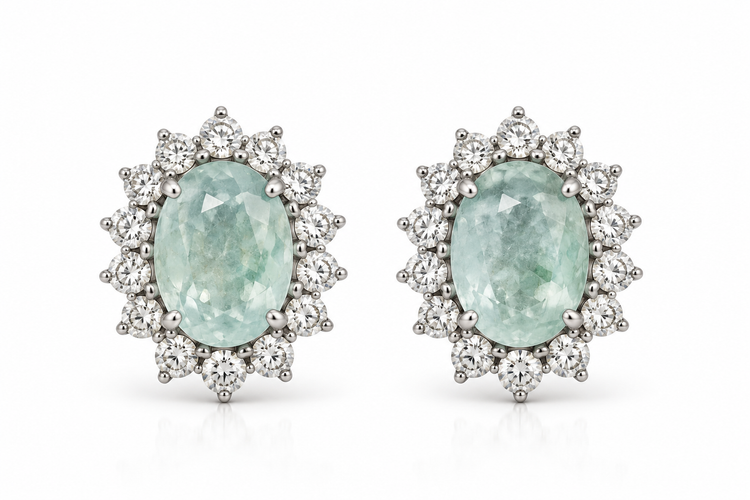 Aretes Turmalina Paraíba