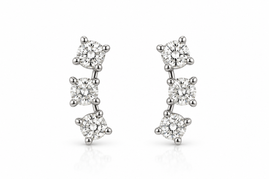 Aretes de Diamantes