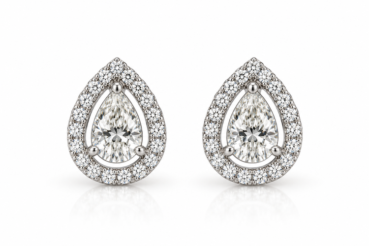 Aretes de Diamantes