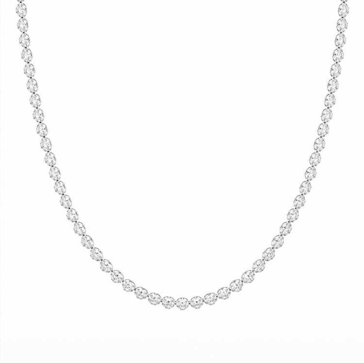 TENNIS NECKLACE BUTTERCUP 7 ctw