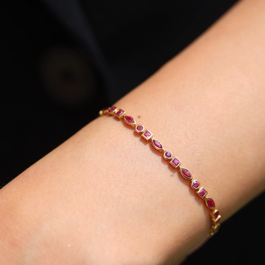 Pulsera de Rubí