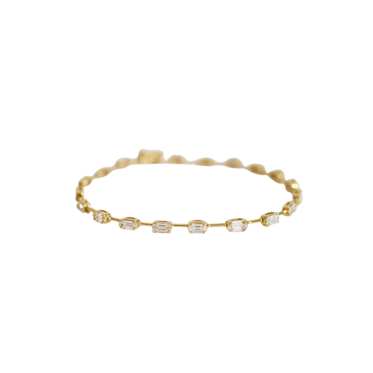 Pulsera Diamantes Fancy Shapes