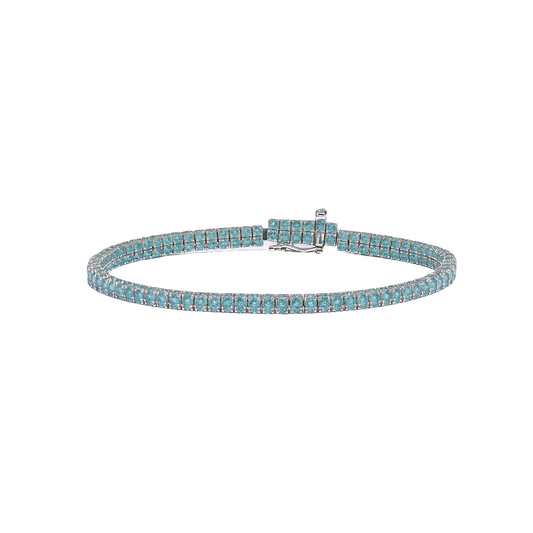 Tennis bracelet zafiros