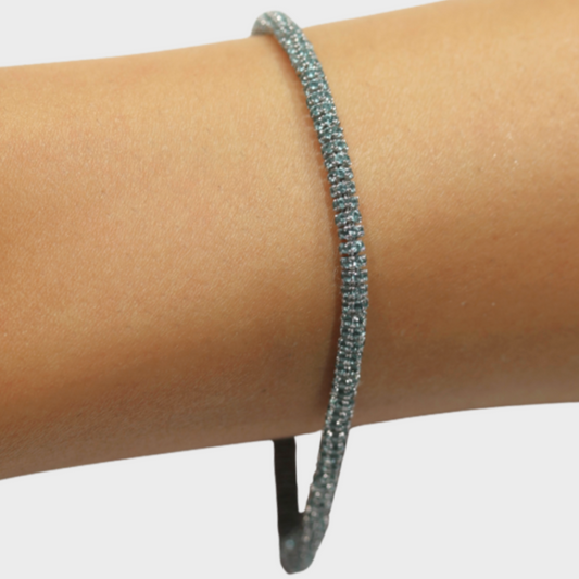 Tennis bracelet zafiros