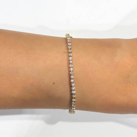 Tennis Bracelet Diamantes lab