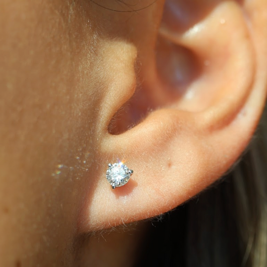 Studs Diamante 0.5 Ctw