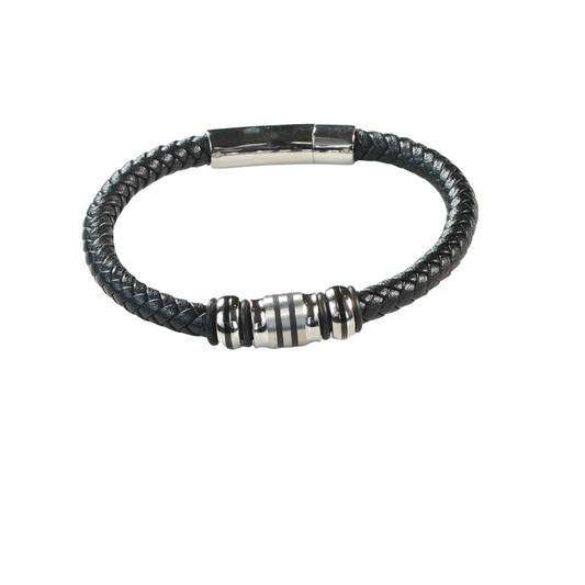 Pulsera Cuero  Trenzado