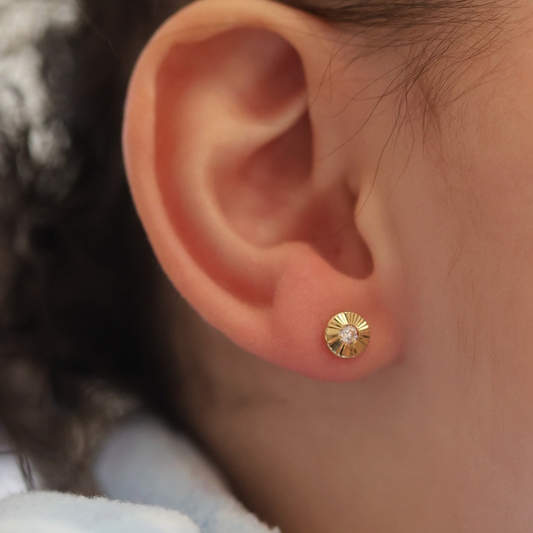 Studs Circulo Diamante