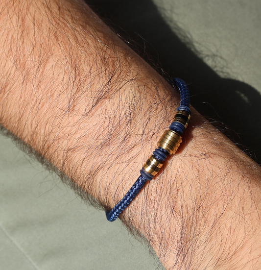 Pulsera Nylon Azul Marino