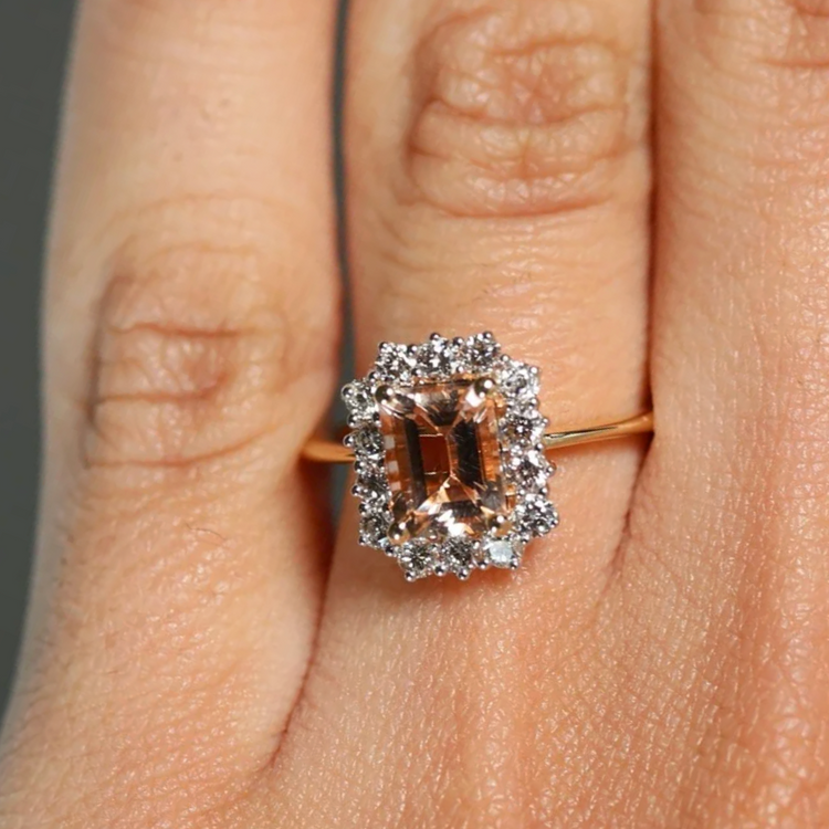 Anillo Lady Di Morganita