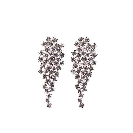 Aretes de Diamantes  Largos