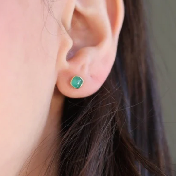 Aretes Esmeralda Bisel