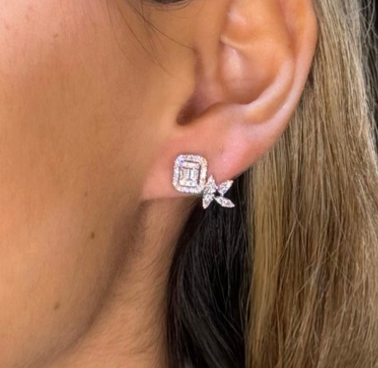Aretes Fancy Shapes Diamantes