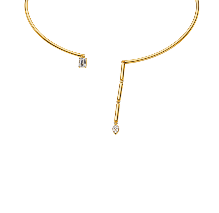 Collar Toi et Moi Diamantes