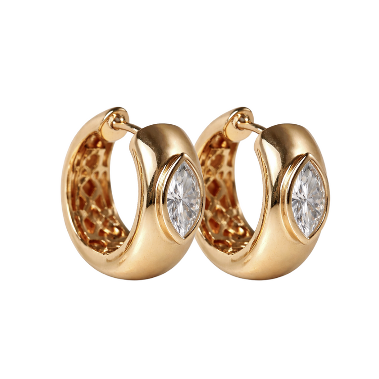 Hoops Diamantes Marquise