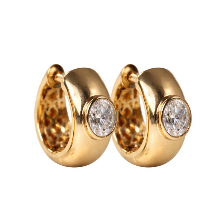 Hoops Diamantes Oval