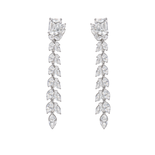 Aretes Diamantes Largos