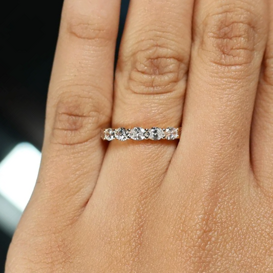 Anillo Diamantes Oval