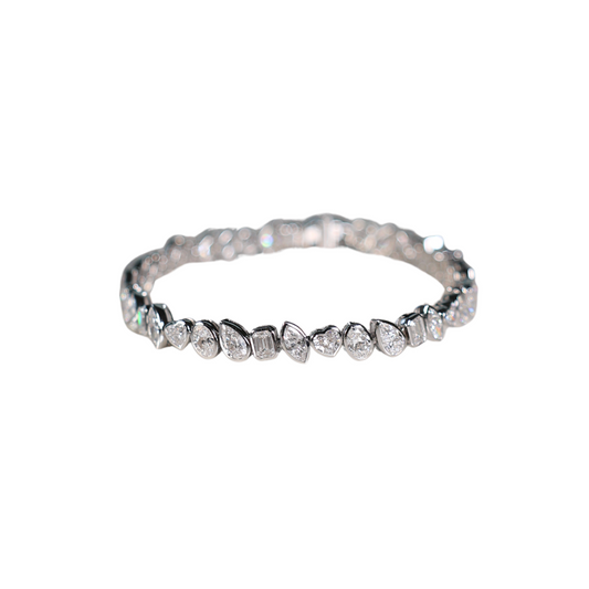 Tennis Bracelet Multishape 8.68 Ctw