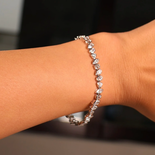 Tennis Bracelet Multishape 8.68 Ctw