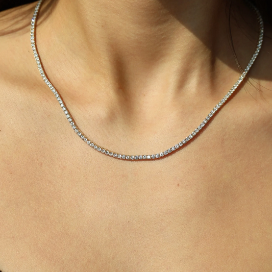 Tennis Necklace Diamantes