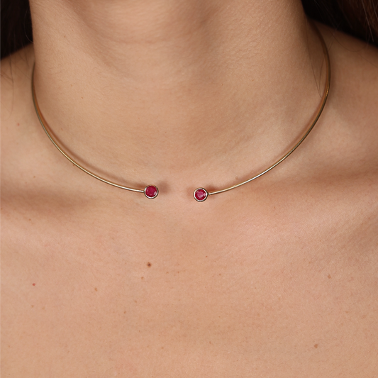 Collar rígido de Rubies