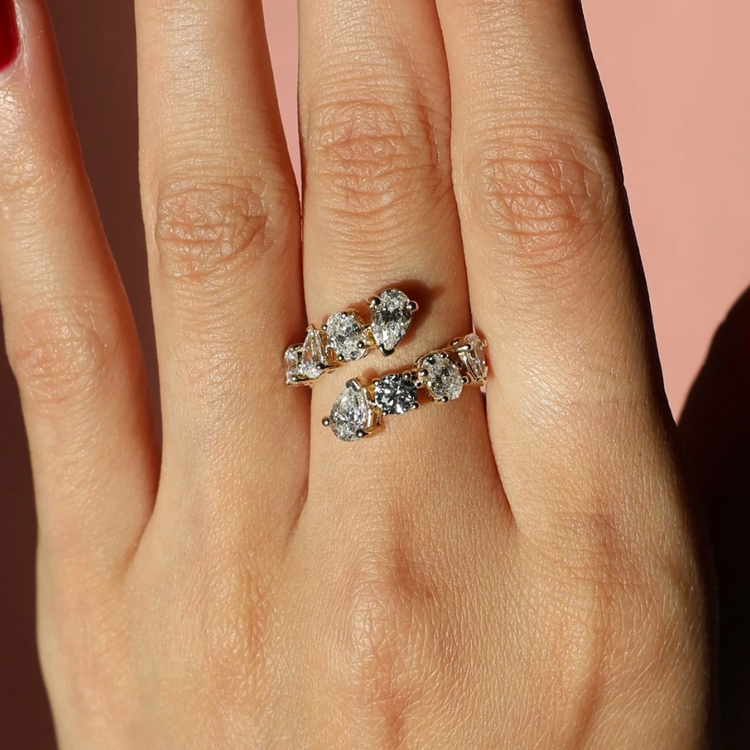 Anillo Multishape  Diamantes