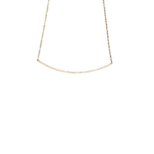 Collar Dije Smile Diamantes Oro Amarillo