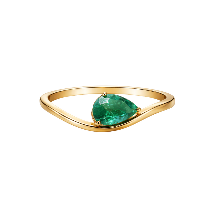 Anillo Esmeralda Pera