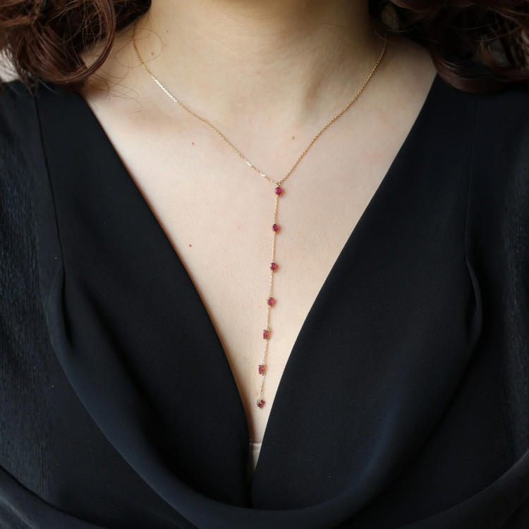 Collar Rubies Largo