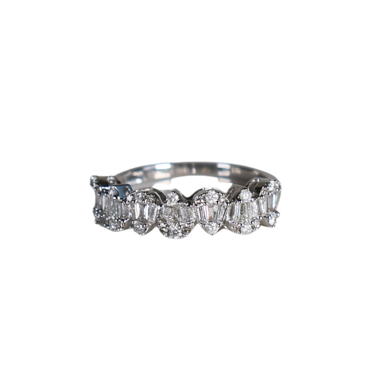 Toi et Moi Pear &amp; Oval Sapphire Ring 