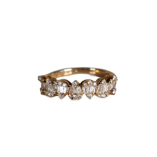 Toi et Moi Pear &amp; Oval Sapphire Ring 