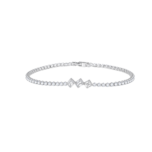 Diamond link bracelet
