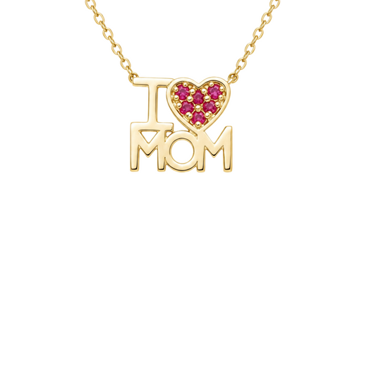 Collar Dije i love mom