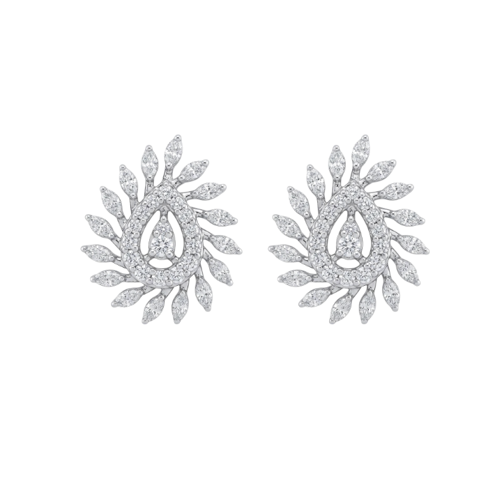 Aretes de diamantes