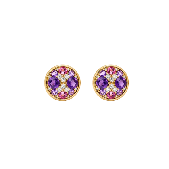 Emerald and Diamond Toi et Moi Earrings