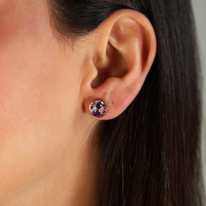 Emerald and Diamond Toi et Moi Earrings