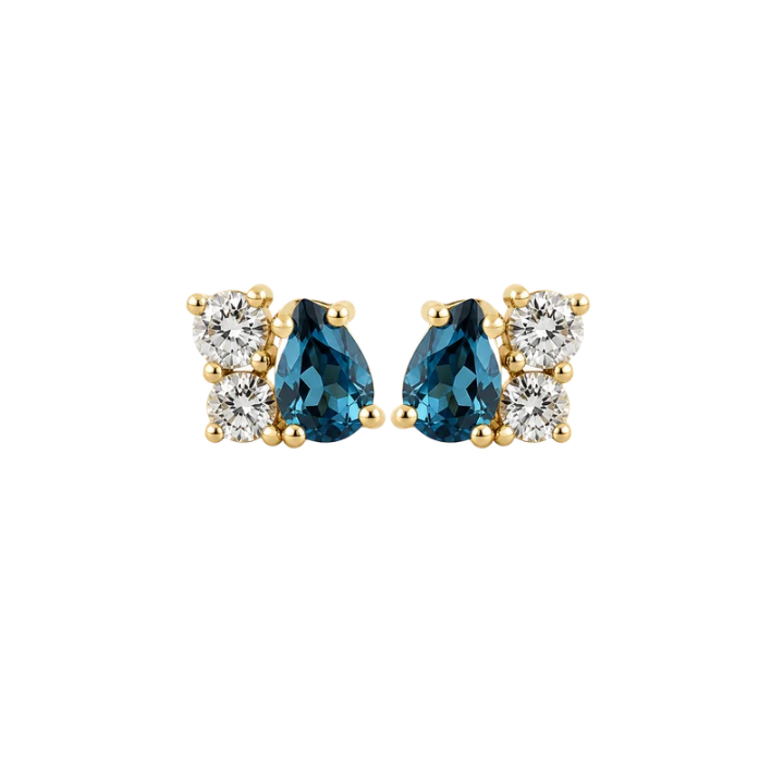 Emerald and Diamond Toi et Moi Earrings