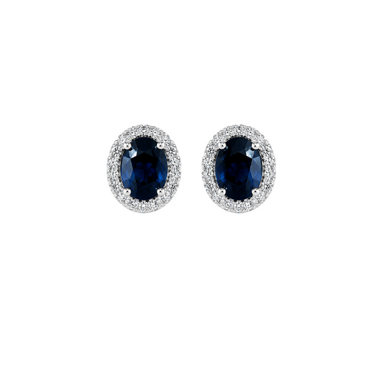 Emerald and Diamond Toi et Moi Earrings